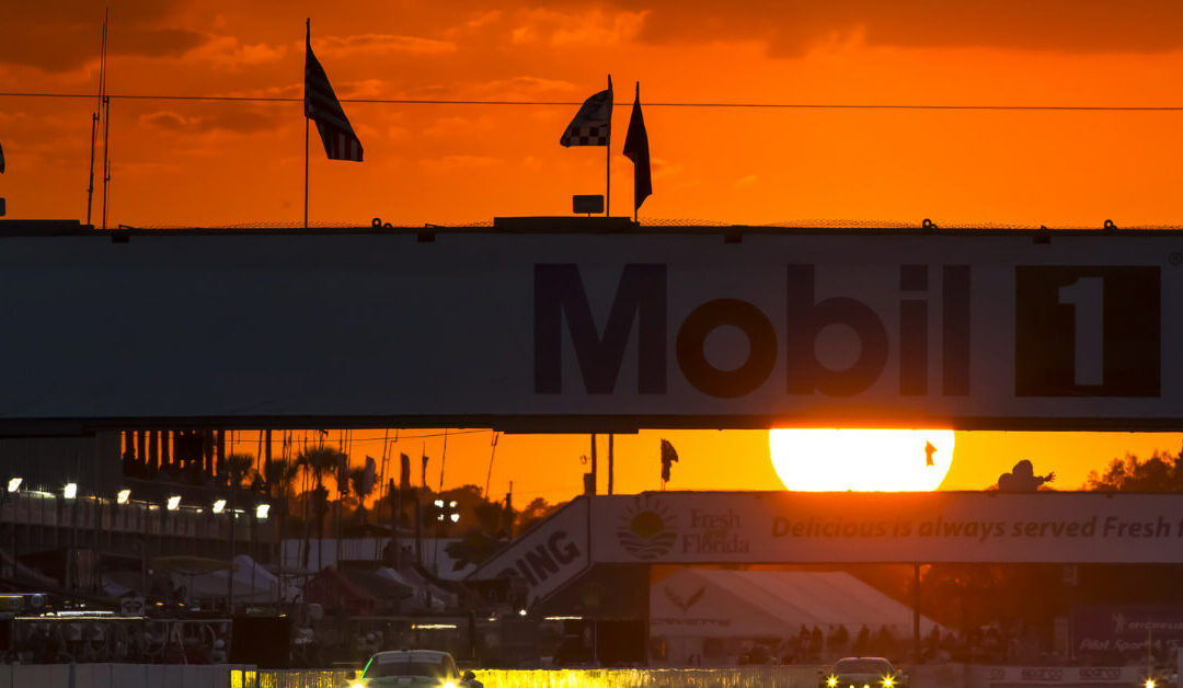 Sunset at Dayton Beach Raceway